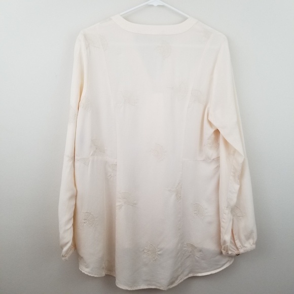 Soft Surroundings | Sonja Embroidered Tencel Top - Picture 4 of 8